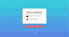 Desktop Screenshot of doronzehavi.com